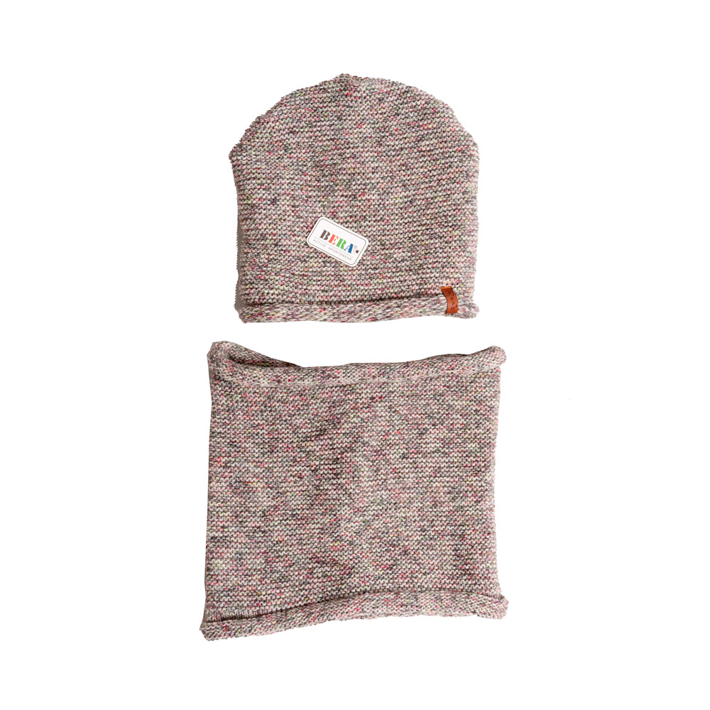 Dámský zimní set, čepice a nákrčník 