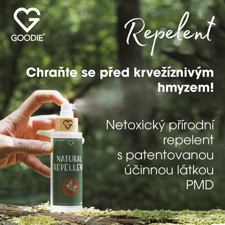 Goodie Prírodný repelent - sprej proti hmyzu 100 ml