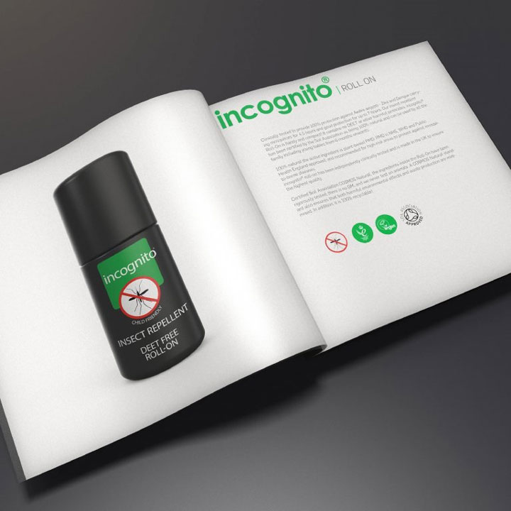 Incognito Repelentní kuličkový deodorant (50 ml)