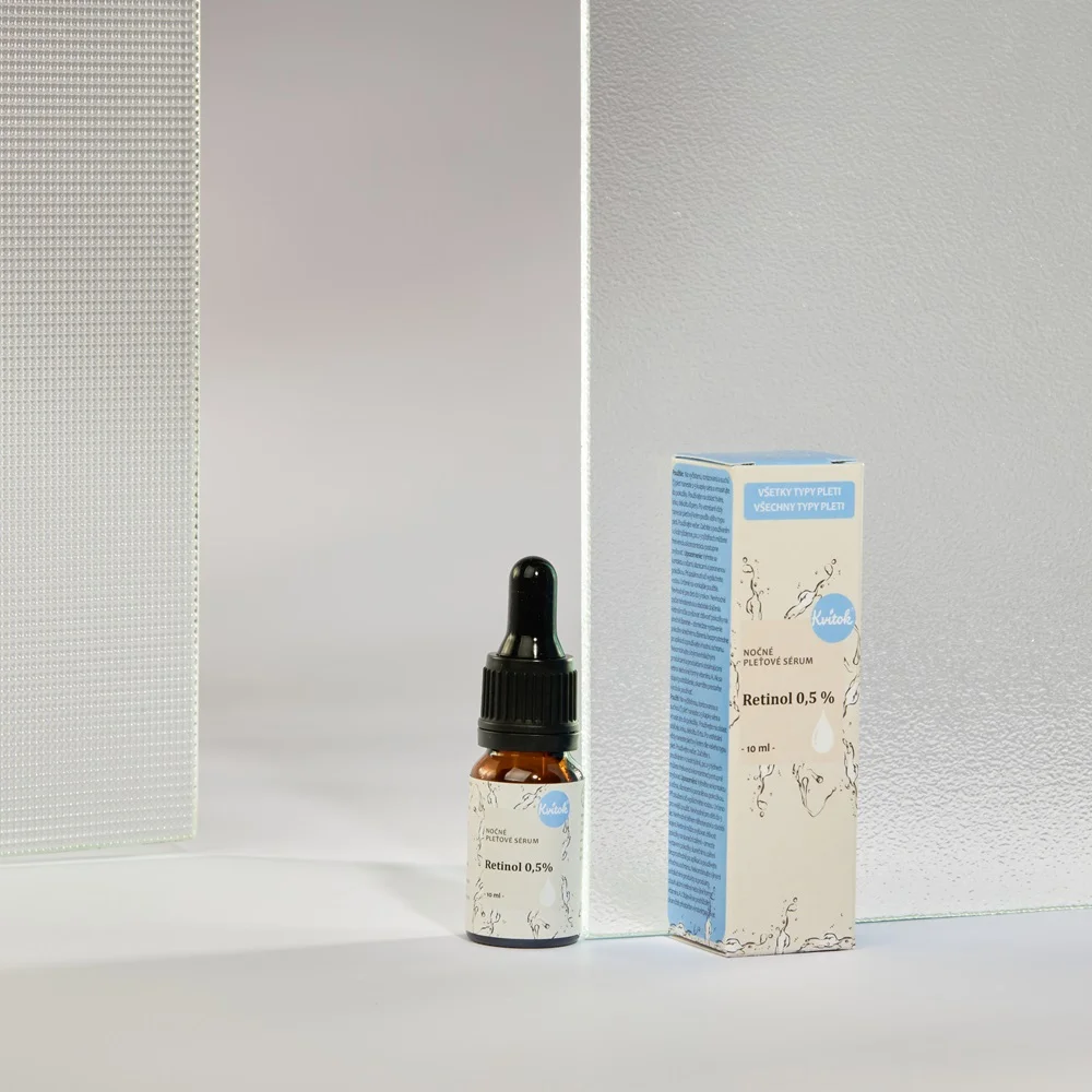 Kvitok Noční pleťové sérum – Retinol 10 ml