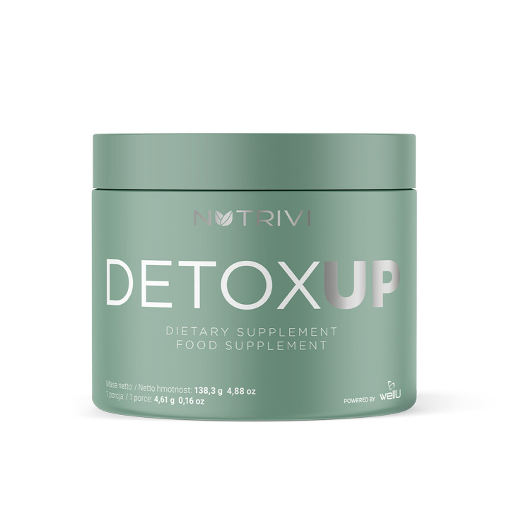 Nutrivi Detox UP 138,3 g - detoxikačný a čistiaci koktail