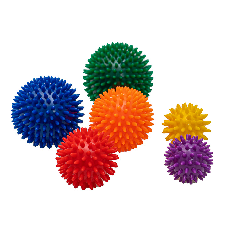 Sanomed Masažní míček ježek  - cvičební míček s výstupky