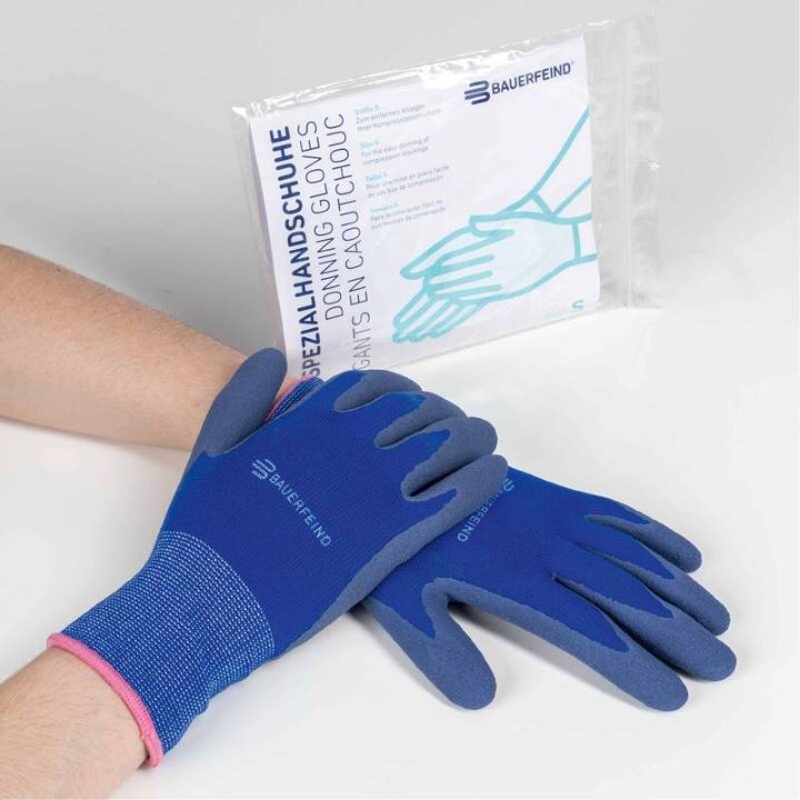 Bauerfeind VenoTrain Gloves - rukavice na navliekanie kompresívnych pančúch