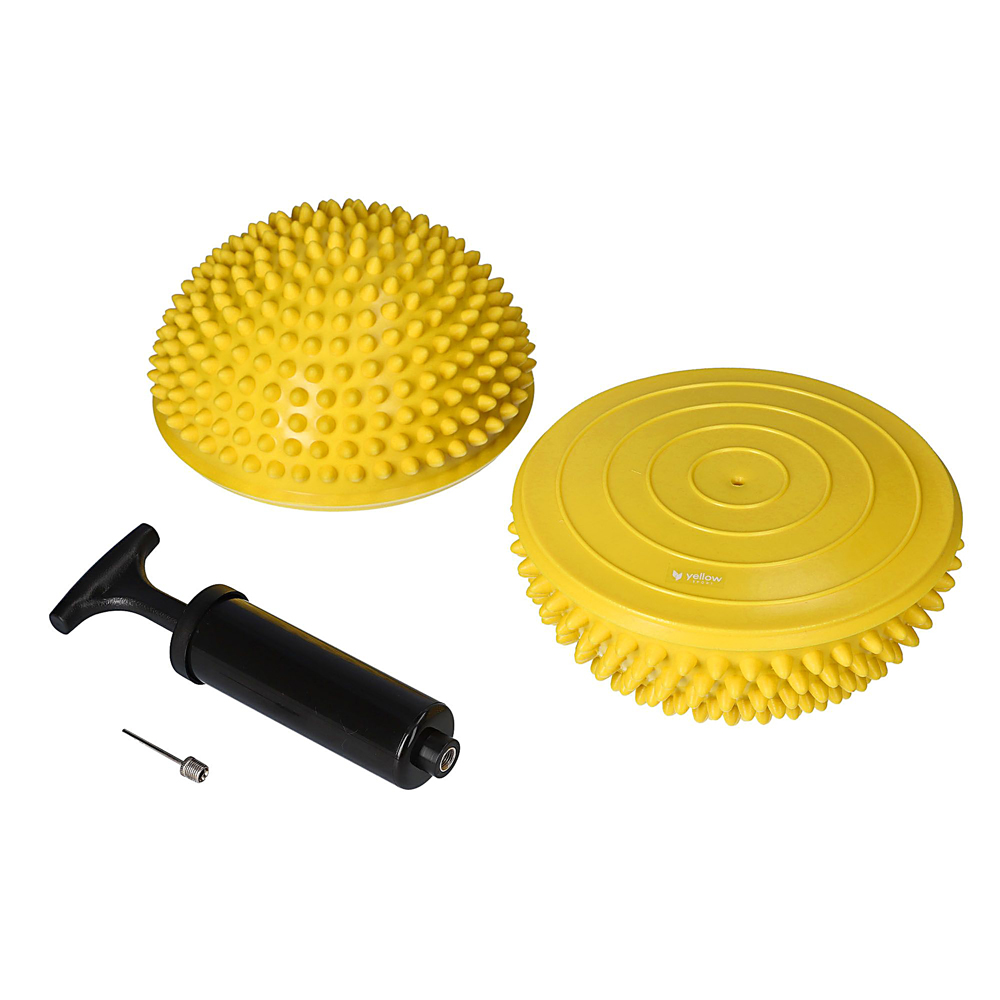yellowSPORT Balance - balanční kopule, 2 ks s pumpičkou