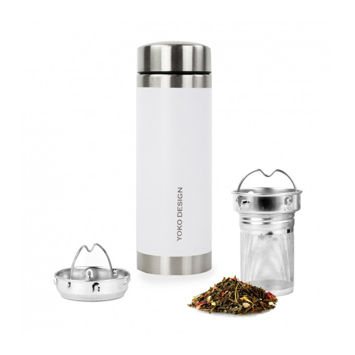 Yoko Design termoska se sítky na louhování čaje 350ml